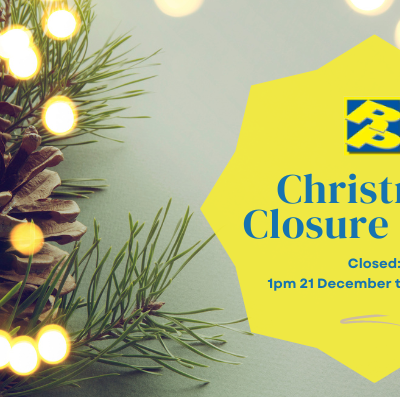 Christmas Closure 2023