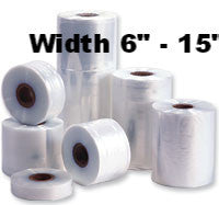 Clear Polythene Layflat Tubing 6" - 15" - Richards Packaging