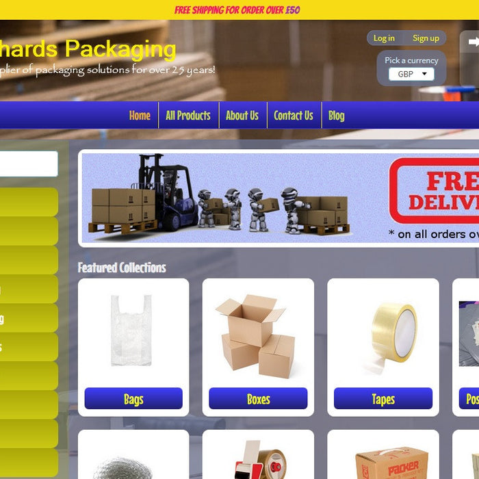 Richards Packaging launches brand new website