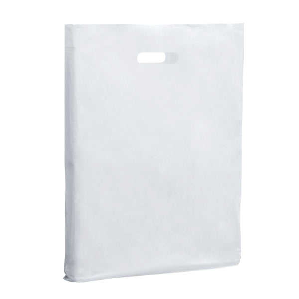 Patch Carrier Bags - White